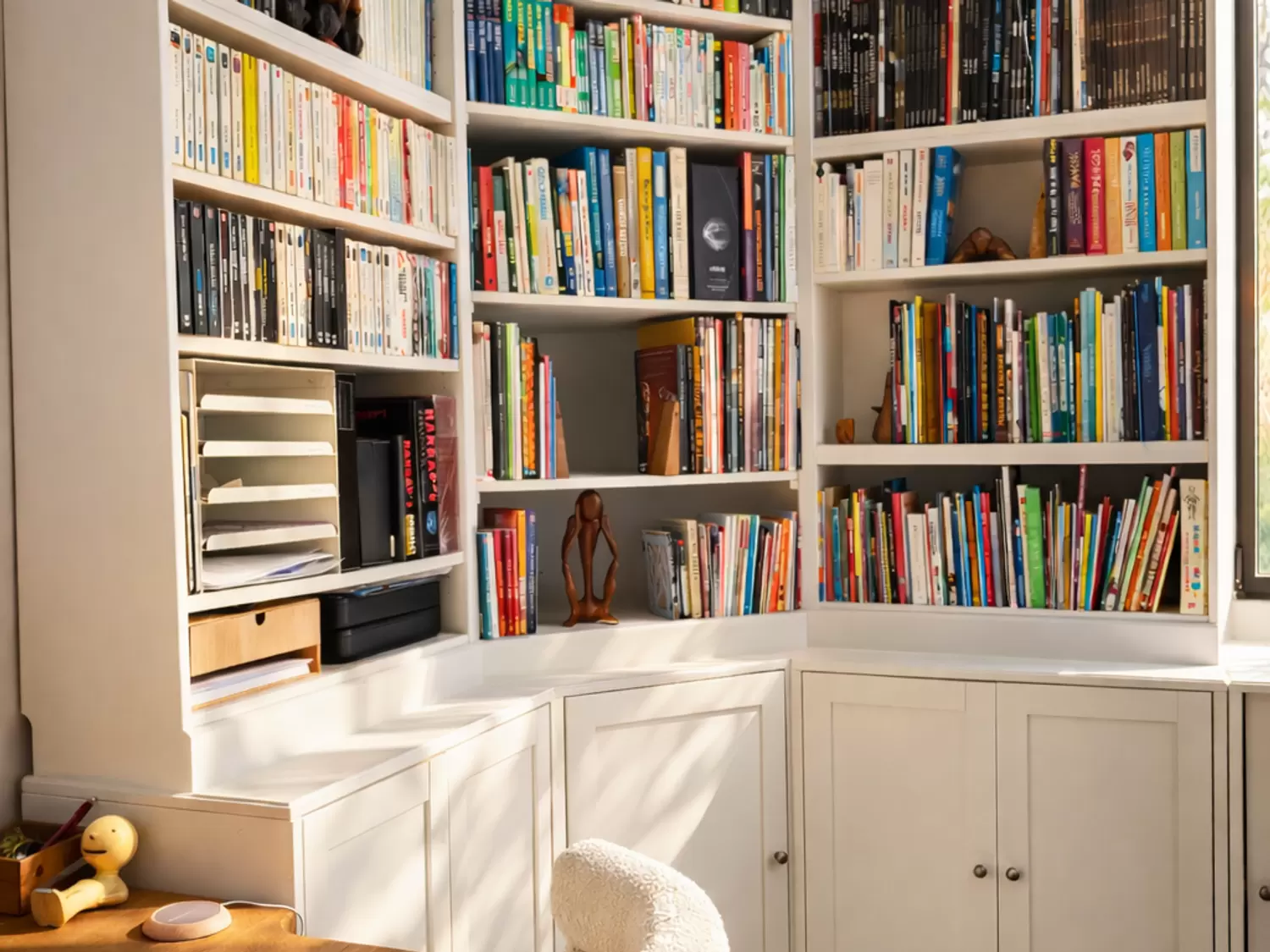 Bibliothèque d'angle avec bureau — Châteaurenard (13)