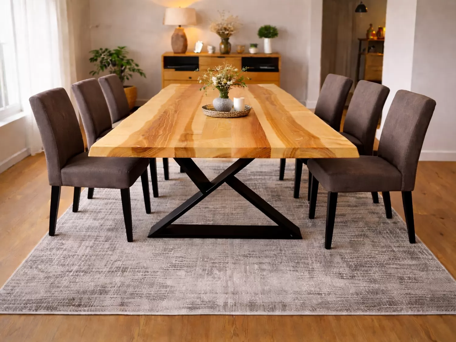 Table en frêne massif — Montpellier (34)